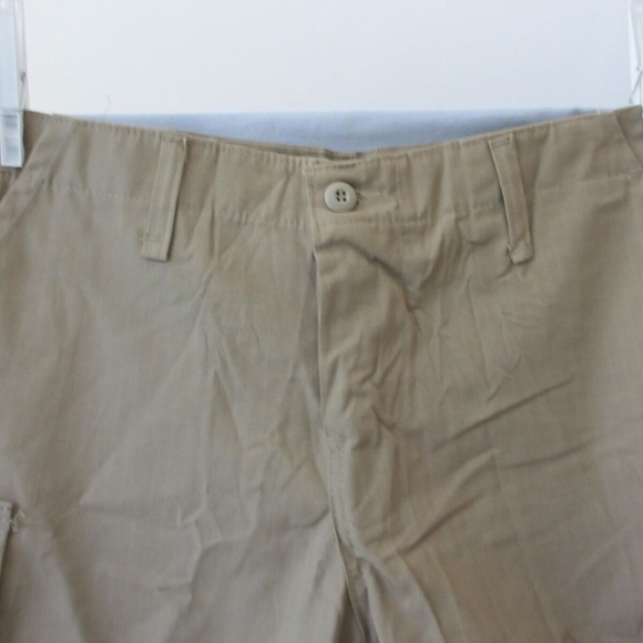 L SHORTS COTTON BEIGE WAIST 35" 39" MEN`S PANTS - Picture 2 of 8